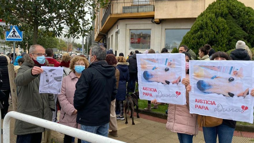 Im&aacute;gen de unas pancartas que portan los manifestantes