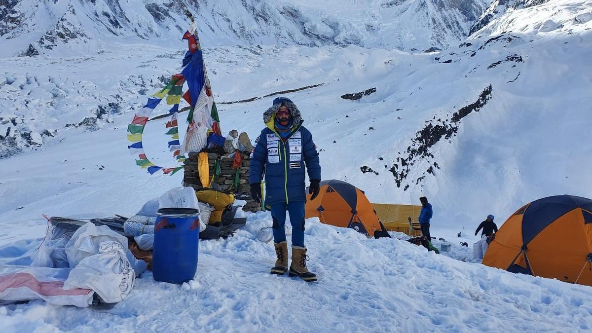 El objetivo de Txikon es atacar la cima del Manaslu por la vertiente más occidental.