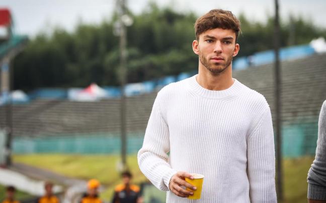 El piloto francés Pierre Gasly. El piloto francés Pierre Gasly.