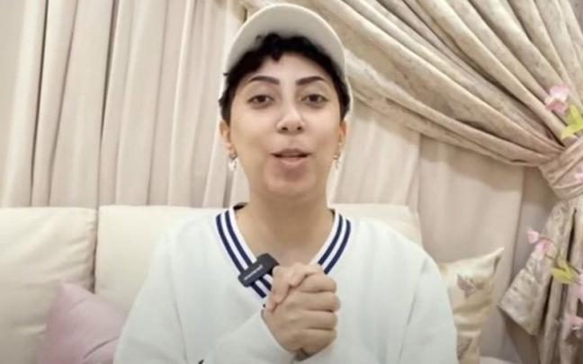 La 'influencer' egipcia Tala Safwan. La 'influencer' egipcia Tala Safwan.