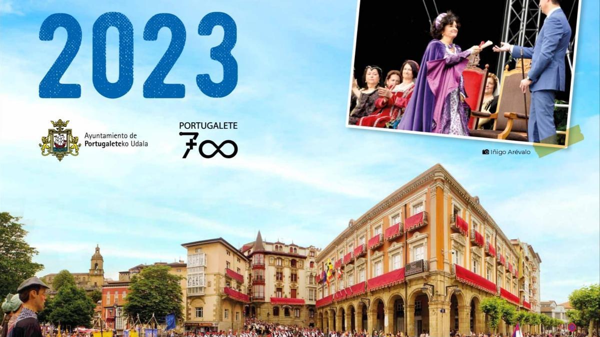 Portugalete presenta su tradicional calendario para 2023