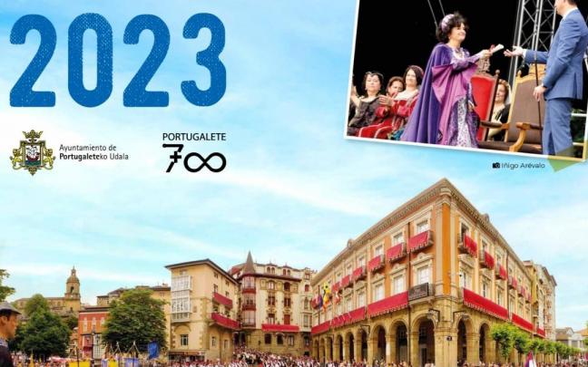 Portugalete presenta su tradicional calendario para 2023