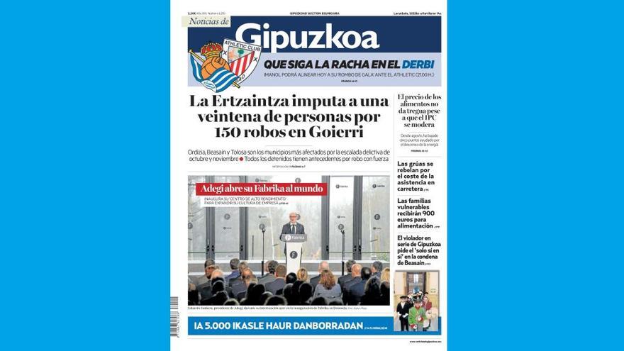 Portada del 14 de enero.