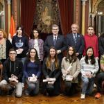 El acto de entrega de estas becas ha tenido lugar en el Sal&oacute;n &Aacute;rabe del Ayuntamiento de Bilbao.