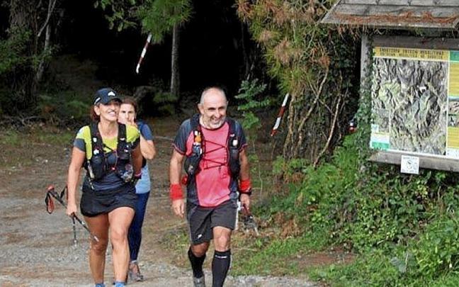 Un grupo de participantes, el año pasado. | FOTO: JAVIER OLAZAGOITIA