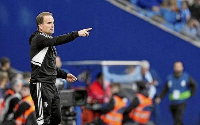 Jagoba Arrasate, en el partido frente al Espanyol Jagoba Arrasate, en el partido frente al Espanyol