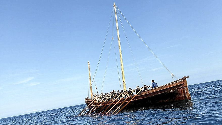 El patache ‘Juanita Larando’ que pasará por Hondarribia, Azkaine, Irun y Hendaia estos días. | FOTO: N.G.