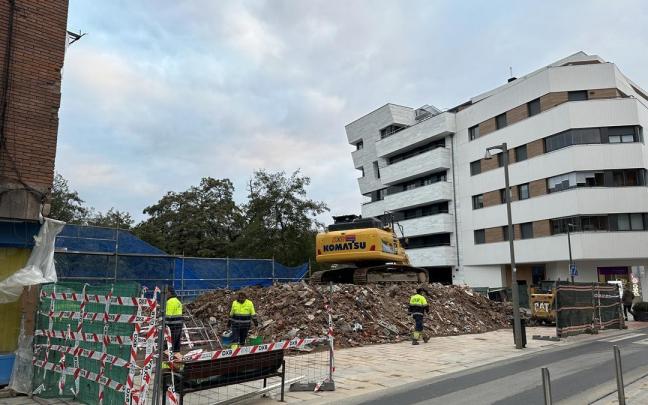 En los pr&oacute;ximos d&iacute;as se retirar&aacute;n los escombros.