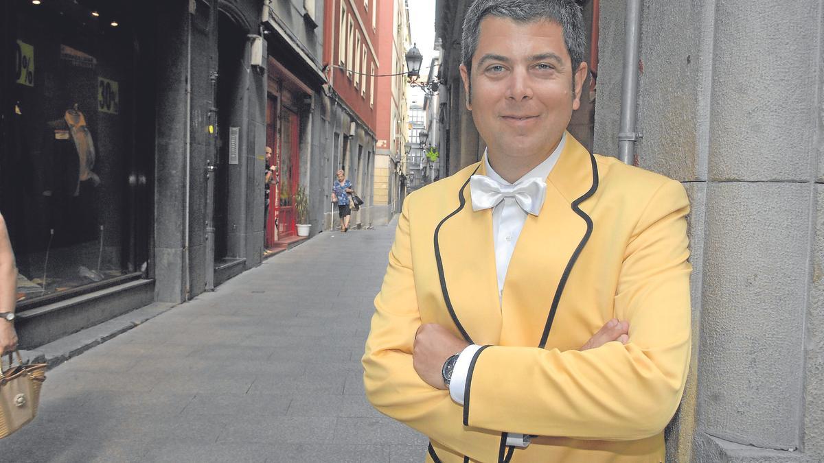 Kepa Junkera fue pregonero de Aste Nagusia en 2007.