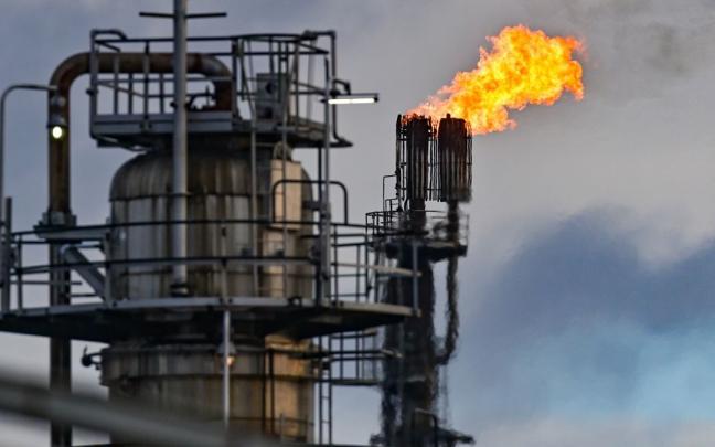 Planta de gas en Alemania. Planta de gas en Alemania.