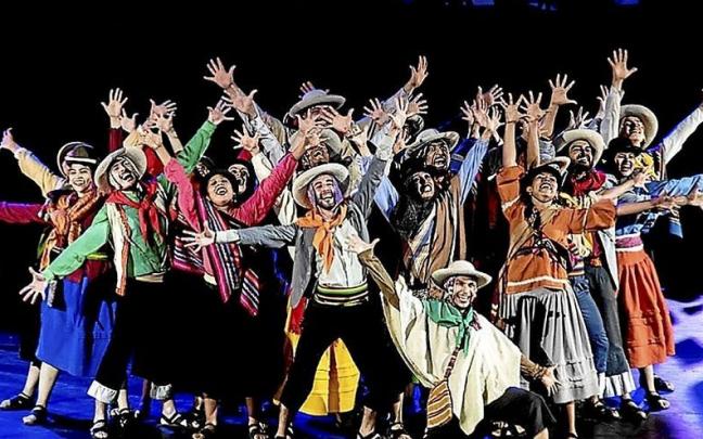 La formación argentina mostrará bailes de diferentes puntos del país. | FOTOS: FOLKLORE BIZIAN La formación argentina mostrará bailes de diferentes puntos del país. | FOTOS: FOLKLORE BIZIAN