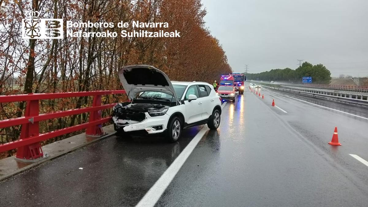 Estado del vehículo tras el accidente