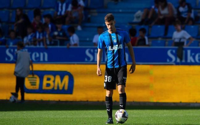 Adri Pérez, el pasado domingo en Mendizorroza Adri Pérez, el pasado domingo en Mendizorroza