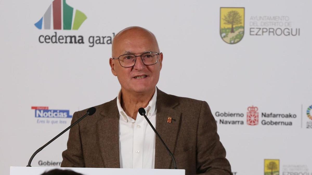 Bernardo Ciriza, en la apertura del foro 'La Merindad de Sangüesa frente al reto de la despoblación'