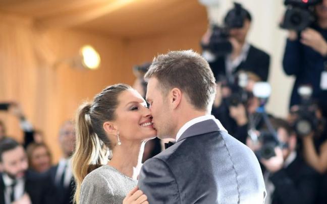 Gisele Bündchen y Tom Brady.
