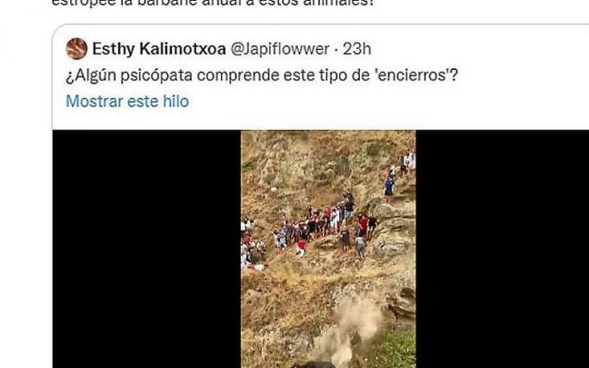 Tweet de Pérez-Reverte que incendió ayer las reses sociales y que desató la polémica.