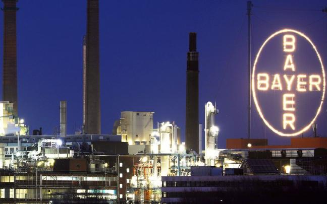 Una f&aacute;brica de Bayer en Westfalia.