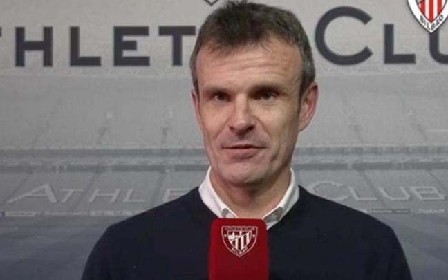El presidente del Athletic, Jon Uriarte