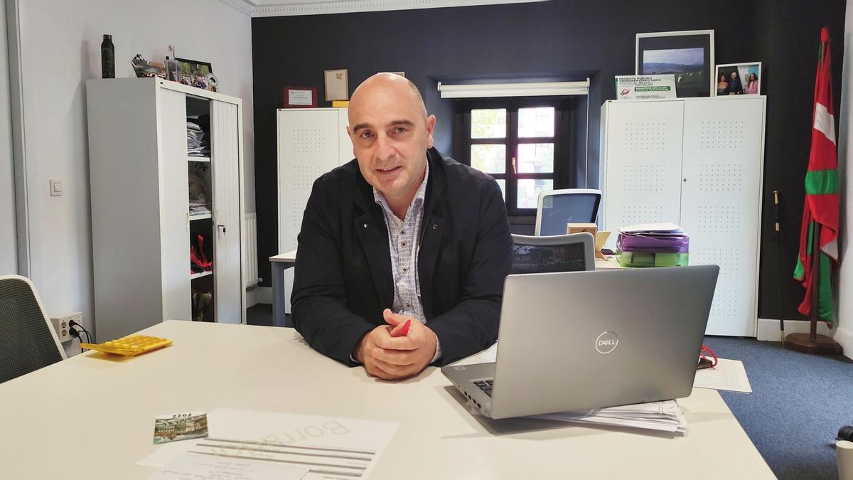 El alcalde de Zalla, Juanra Urkijo