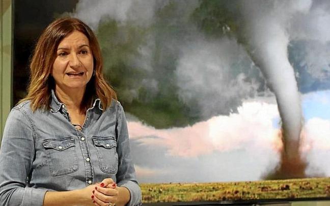 Onintze Salazar, meteoróloga de Euskalmet.