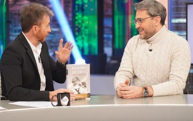 Huerta con Pablo Motos en 'El Hormiguero'. Huerta con Pablo Motos en 'El Hormiguero'.