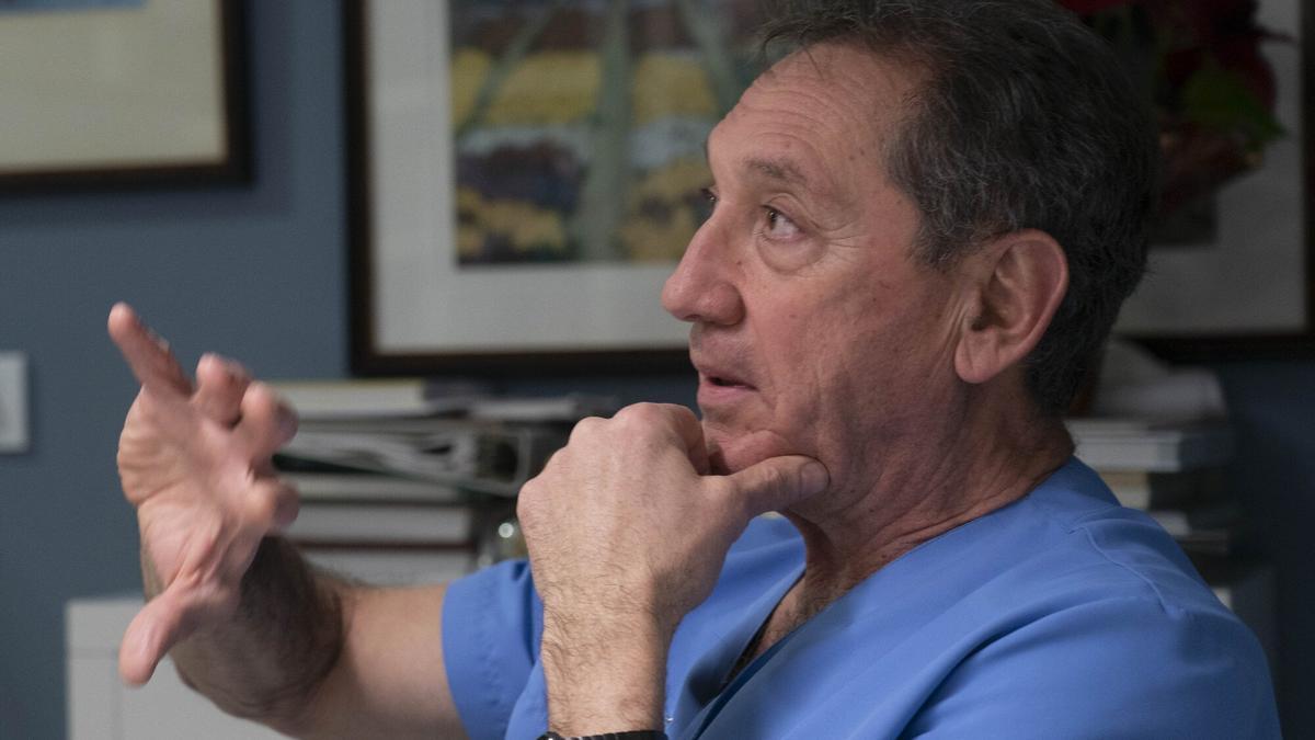 Mikel Sanchez, durante la entrevista con Diario de Noticias de Álava.