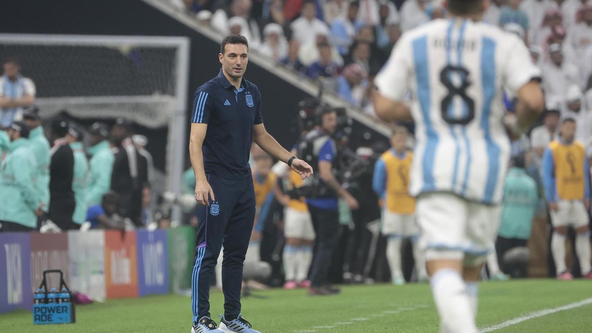 La final del Mundial de Catar 2022 entre Argentina y Francia.