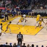 Imagen de la jugada denominada 'Bilbao action'.