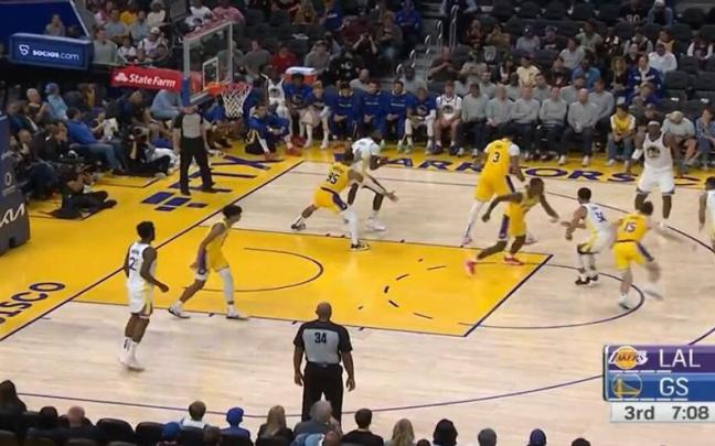 Imagen de la jugada denominada 'Bilbao action'.