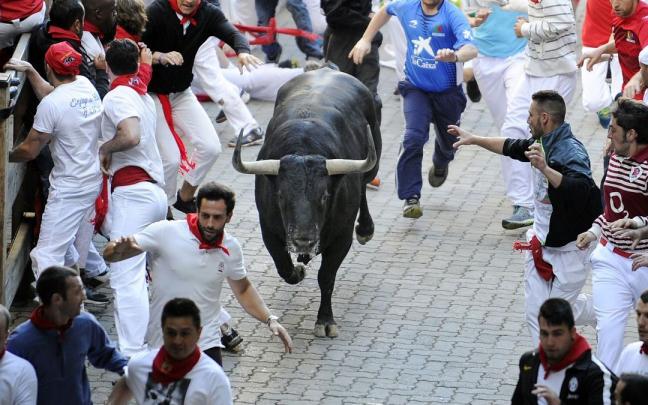 Encierro de San Fermín. Encierro de San Fermín.