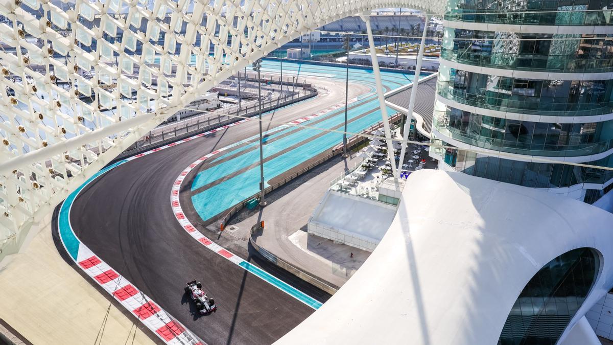 Circuito de Yas Marina, en Abu Dabi.