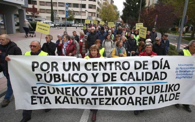 Una de las numerosas concentraciones para demandar un centro de d&iacute;a "p&uacute;blico y de calidad", el a&ntilde;o pasado.