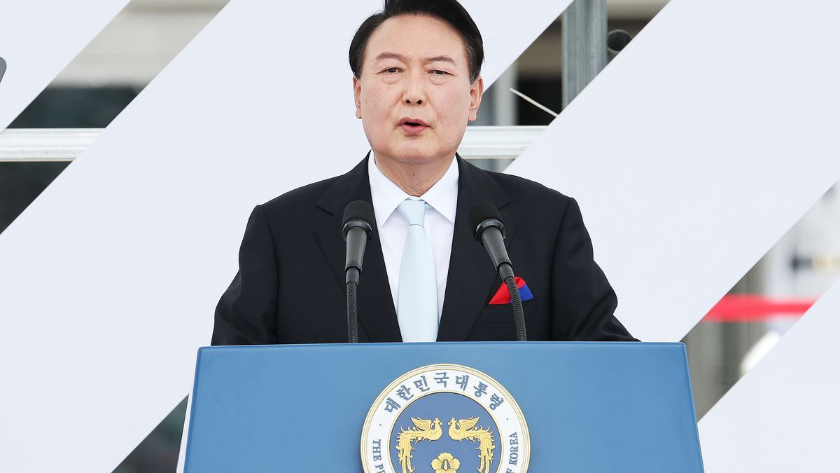 l presidente de Corea del Sur, Yoon Suk-yeol.