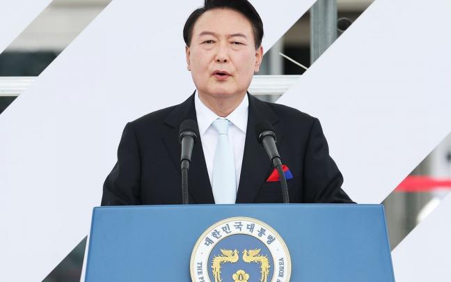 l presidente de Corea del Sur, Yoon Suk-yeol.