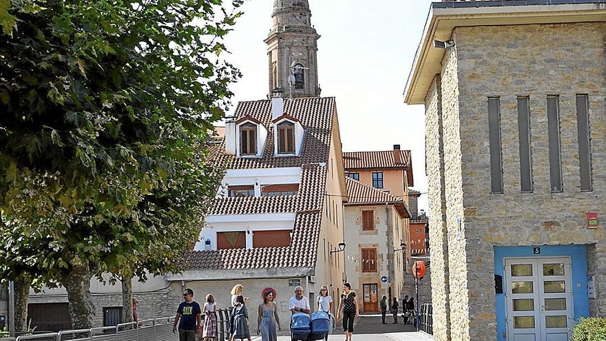 Fachada del centro de salud de Dulantzi.