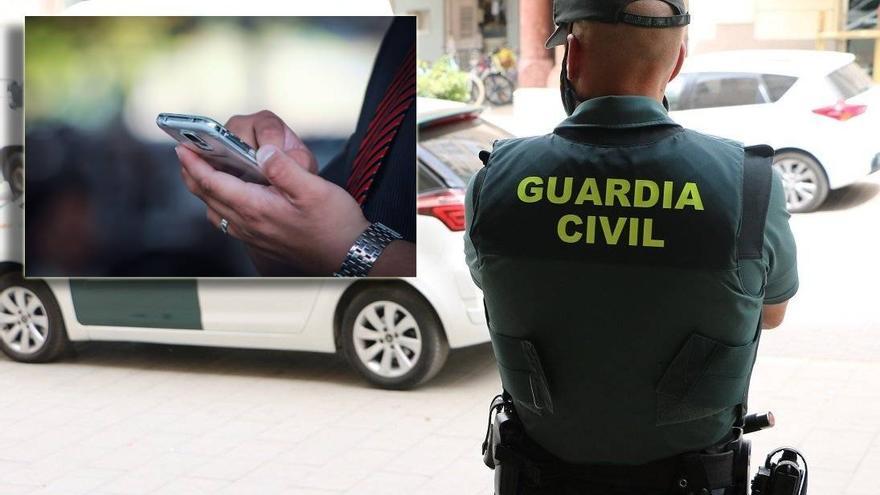 Un agente de la Guardia Civil.