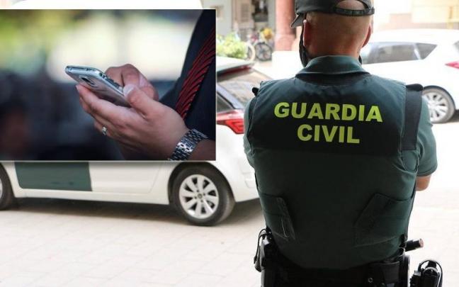 Un agente de la Guardia Civil. Un agente de la Guardia Civil.