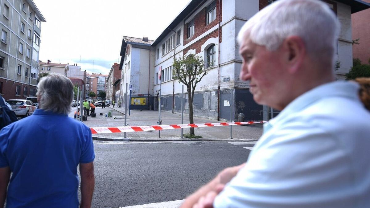 El pasado mes de agosto, se procedía a precintar el edificio de la nagusien etxea con la intención de proceder al derribo.