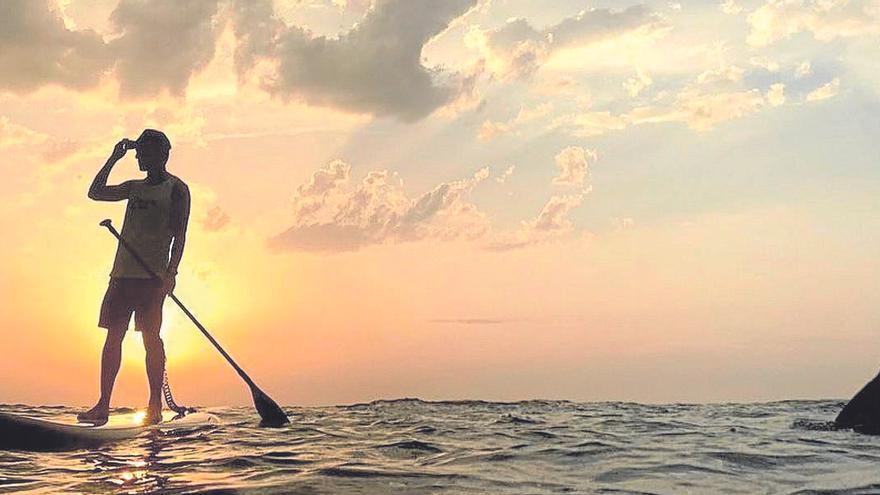 La libertad de estar en medio del mar es una sensación muy relajante.