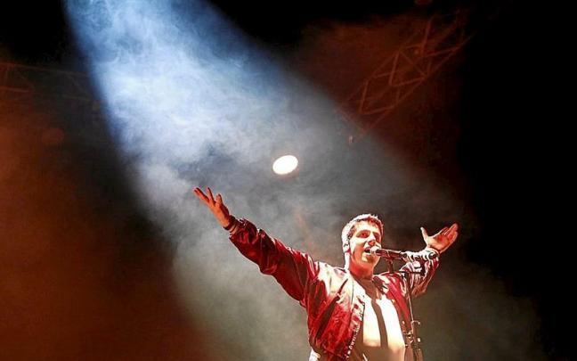 Pello Reparaz, en un concierto en Pamplona.