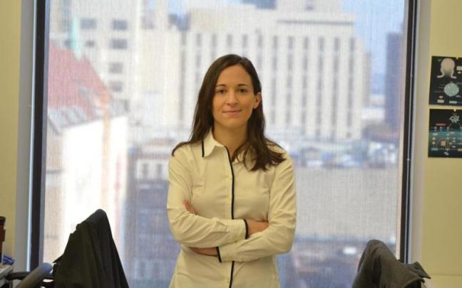 La investigadora Amaia Lujambio, en su despacho.