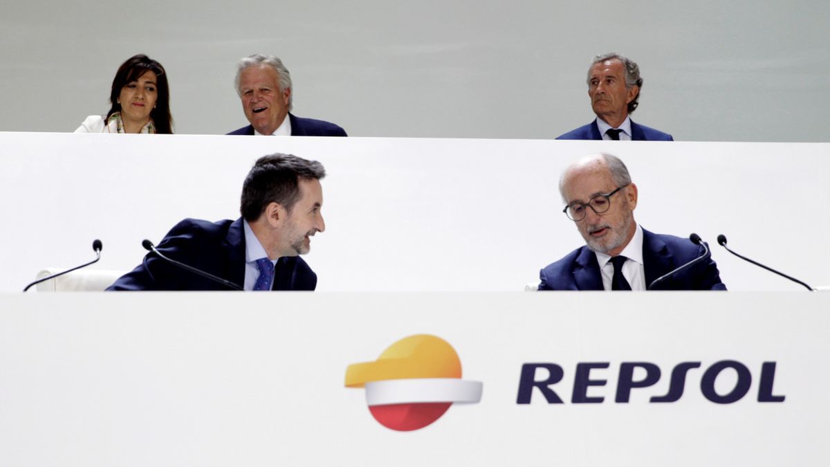 Junta de accionistas de Repsol, en una imagen de archivo