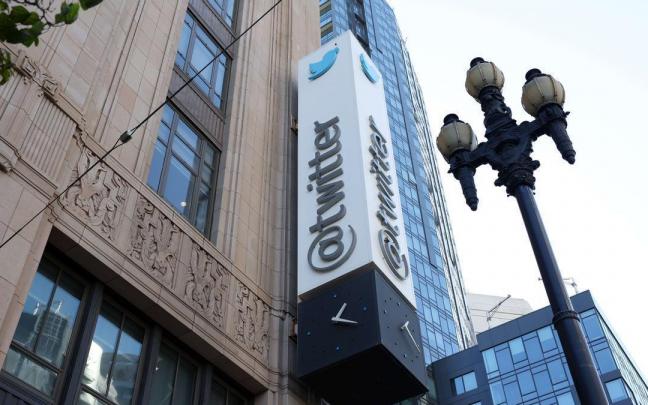 Sede central de Twitter en la ciudad estadounidense de San Francisco.