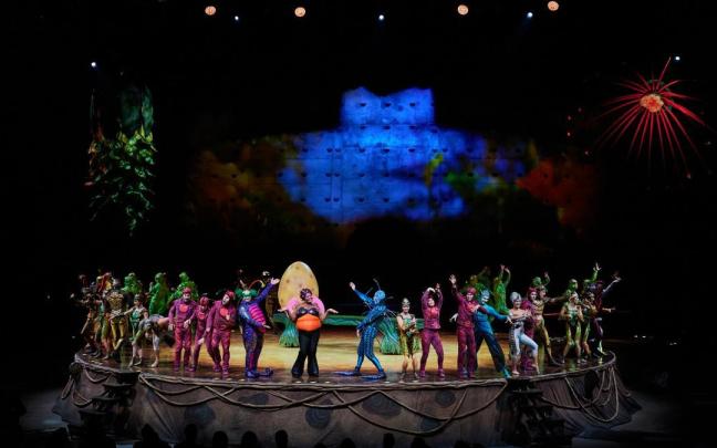 Un momento del espectáculo ‘Ovo’ que se mostrará en Donostia.