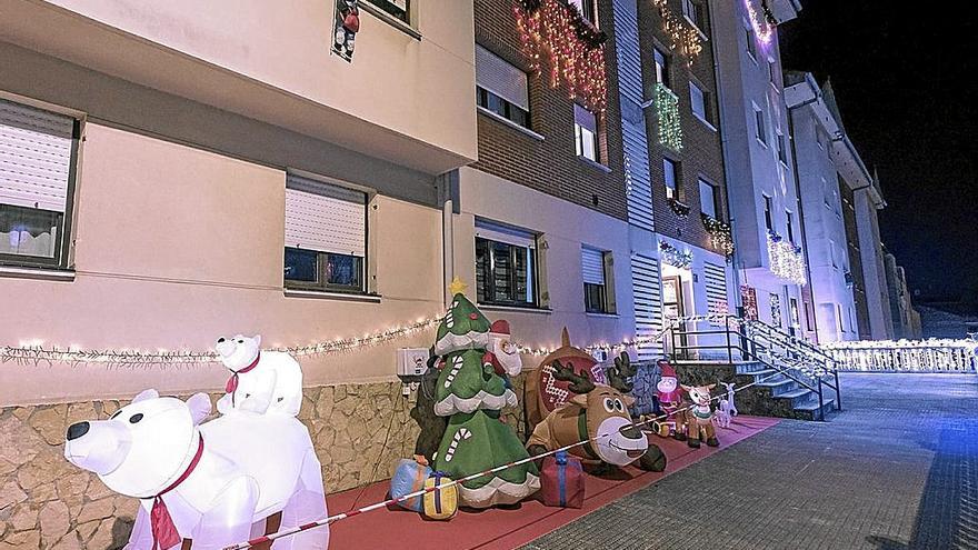 La creatividad y espíritu de ayudar encenderán los edificios. | FOTO: ETXEBARRIKO UDALA