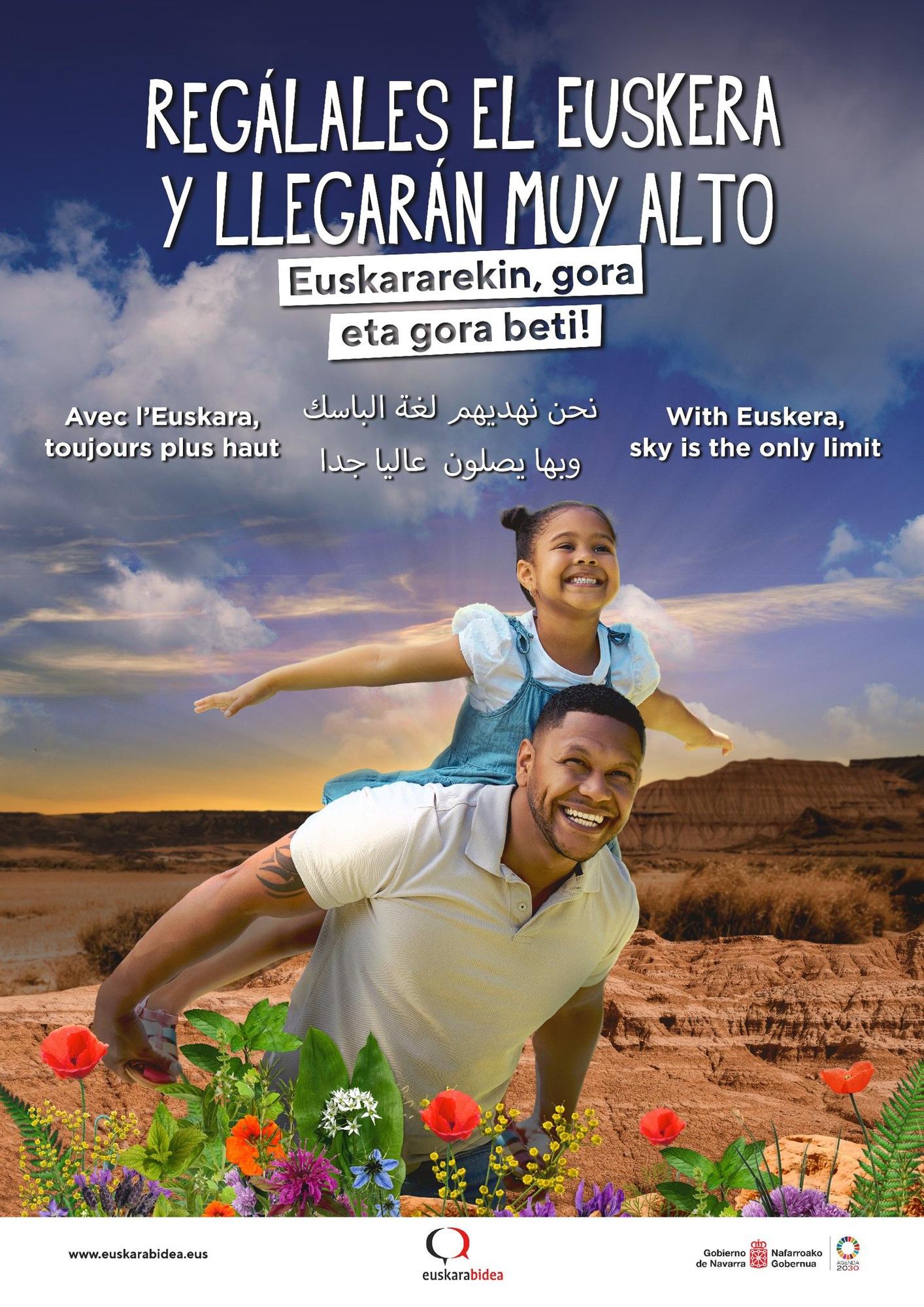 Regálales el euskera y llegarán muy alto / Euskararekin, gora eta gora beti!