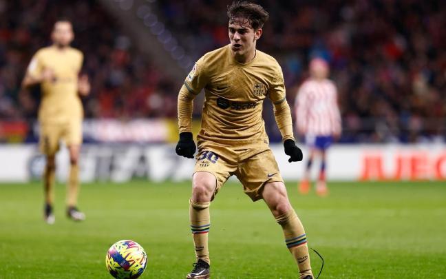 El jugador del Barcelona Gavi. El jugador del Barcelona Gavi.