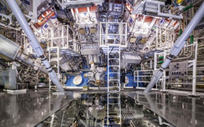 Imagen de archivo de un reactor de fusión nuclear.