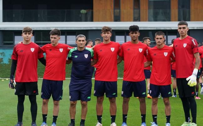 Seis cachorros se estrenan en pretemporada con Valverde.