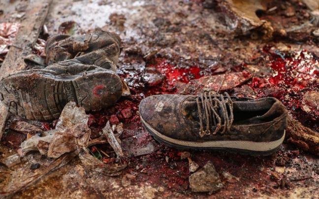 Unos 307.000 civiles muertos en una década en la guerra de Siria.